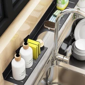 Metal Banyo Mutfak Düzenleyici Mutfak Organizer Şampuan Rafı 40 Cm - 3