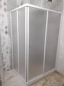 Teknesiz Plastik Mika Camlı Duşakabin ND405 - 2
