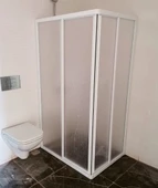 Teknesiz Plastik Mika Camlı Duşakabin ND405 - 4