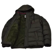 Erkek Kapüşonlu İç Kürklü Spor Mont 99526 BGL-ST04171 thumbnail 10