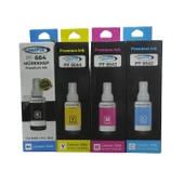 Perfix Epson Uyumlu T6641 - 6731 Set Şişeli Mürekkep - 2