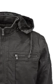 Erkek Kapüşonlu Kanvas Spor Mont 85122 BGL-ST04178 - 10
