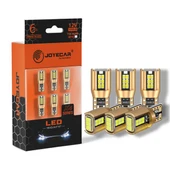 JOYECAR X4 SERISI T10 194 W5W IC AYDINLATMA AMPULU 6 ADET BEYAZ - 1