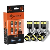 JOYECAR X5 SERISI T10 194 W5W IC AYDINLATMA AMPULU 6 ADET MAVI - 1