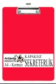 Sekreterlik Kapaksız A4 1 Adet Renkli A4 Kapaksız Sekreterlik Klipsli Metal Mekanizmalı 80 Yaprak Kapasiteli - 2