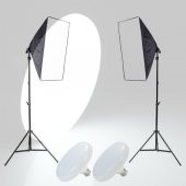 Deyatech Softbox 50x70 Tek Duyulu Ledli Blogger Kit Makeup Kit - 2