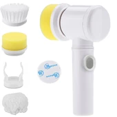 SUNUP ÇOK FONKSİYONLU BANYO MUTFAK LAVABO ŞARJLI TEMİZLİK FIRÇASI - 1