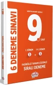 9. Sınıf 6 Deneme Sınavı Tamamı Çözümlü Editör Yayınları - 1