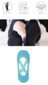 1 Adet Bayan Kaydırmaz Tabanlı Yoga Pilates Fitness Dans ve Spor Çorabı - 4