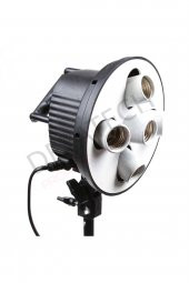 Softbox 50x70cm Paraflaş 5 Duylu Sürekli Işık 2 li Set - 7