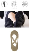 1 Adet Bayan Kaydırmaz Tabanlı Yoga Pilates Fitness Dans ve Spor Çorabı - 2