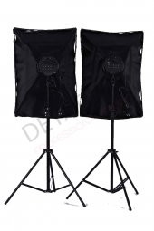 Deyatech Softbox 50X70 Paraflaş 5 Duylu Sürekli Işık 200cm Ayak - 4