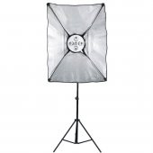 Deyatech Softbox 50X70cm 5 Duylu Paraflaşh Tekli Youtube Kit - 1