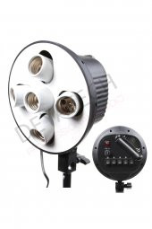 Deyatech Paraflaşh Softbox 50X70cm 5 Duylu 2li Video Kit 10 Adet 20 Watt Led Lamba - 6