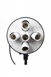 Deyatech Paraflaşh Softbox 50X70cm 5 Duylu 2li Video Kit 10 Adet 20 Watt Led Lamba - 9