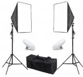 Deyatech Softbox 50X70cm Led Lambalı 2li Kit Youtube Sürekli Kit - 1