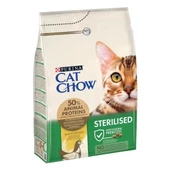 Purina Cat Chow Kısırlaştırılmış Tavuklu Yetişkin Kedi Maması 15 Kg - 1