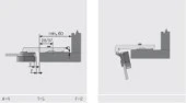 Kapaklı Mini Cam Menteşesi Süper Deveboynu - 4