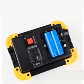 750 Lümen Powerbank Şarjlı Işıldak  Wt-330 - 4