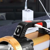 6 Mod Şarjlı El Feneri Projektör Tipi  Wt-615 thumbnail 4