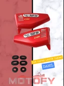 CG KUBA ÇİTA AGK FALCON YAN KAPAK TAKIMI KIRMIZI thumbnail 1