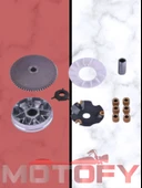 MONDİAL REVİVAL - CAPPUCINO - BLUEBERRY 50 cc - 80 cc ÖN VARYATÖR - DEBRİYAJ KOMPLE - 1