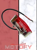 KUBA K4 - TRANS - KOBRA - JUPİTER ARKA STOP NİKELAJ KROM RENK  KASALI  (AMPÜL DAHİL) thumbnail 2