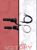 BİSİKLET VİTES TAKIMI ELCİK İÇ DIŞ HALAT TAKIMI 18 VE 21 VİTES MODELLER İÇİN UYUMLU thumbnail 2