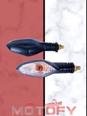 BAJAJ PULSAR NS 200 SİNYAL TAKIMI SAĞ SOL 2 ADET  E BELGELİ OEM thumbnail 2