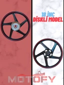 CG KUBA ÇİTA AGK FALCON ÖN ARKA 18 ÇELİK JANT TAKIMI MODİFİYE FAN MODEL SİYAH thumbnail 1