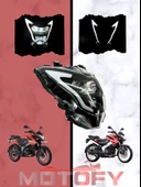 BAJAJ PULSAR NS 200 LED FAR GÜNDÜZ LEDLİ - ÜSTÜN AYDINLATMA CSP LED TEKNOLOJİSİ E BELGELİ - 3