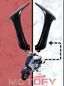 HONDA ACTİVA 100 ÖN PANEL SAĞ SOL KAPORTA GÖĞÜS TAKIMI BOYASIZ thumbnail 2