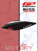 GP Kompozit Yamaha NMAX 125 / 155 2021-2024 Uyumlu Filtre Koruma Pad Gri thumbnail 1