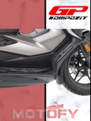 GP Kompozit Honda Forza 250 2018-2022 Uyumlu Yan Koruma Demiri Siyah thumbnail 4