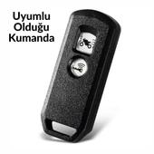 HONDA PCX FORZA MOTOSİKLET SİLİKON ANAHTARLIK - ANAHTAR KILIFI SİYAH thumbnail 2