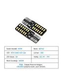 YENİ NESİL CANBUS T10 24 LEDLİ ULTRA PARLAK MOTOSİKLET OTOMOBİL PARK PLAKA AMPÜLÜ (2 ADET) thumbnail 4