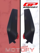 GP Kompozit Yamaha XMAX 250-400 2018-2022 Uyumlu Bacak Koruma Fiber thumbnail 1