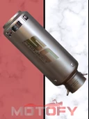 TİTANYUM GRİ SC PROJECT PERFORMANS EGZOZU 26 CM - A KALİTE thumbnail 2