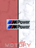 MPOWER Damla Etiket Sticker 3x15cm 2'Li Siyah - 1