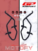 Gp Kompozit Bajaj Dominar 250 / 400 2020-2024 Uyumlu Motor Koruma Demiri Siyah thumbnail 1