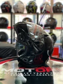 VİRTUE ÇENE AÇILIR GÜNEŞ VİZÖRLÜ ECE 22.05 GÜVENLİK SERTİFİKALI KASK SİYAH LARGE L thumbnail 2