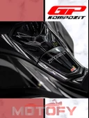 GP Kompozit Honda PCX 125 2021-2024 Uyumlu Tank Pad Gri thumbnail 2