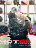 VİRTUE ÇENE AÇILIR GÜNEŞ VİZÖRLÜ ECE 22.05 GÜVENLİK SERTİFİKALI KASK KARBON SMALL S thumbnail 3