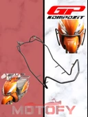 GP Kompozit TVS Jupiter 2023-2024 Uyumlu Motor Koruma Demiri Siyah thumbnail 2