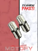 LED STOP ARKA FREN AMPÜLÜ ULTRA PARLAK BEYAZ (2 ADET) thumbnail 2