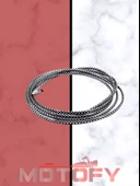 DEPO ŞERİDİ DAMALI U TİPİ GEÇMELİ ARAÇ İÇ DIŞ ŞERİT 3MT thumbnail 1