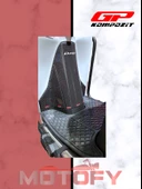 Gp Kompozit Honda Dio 2021-2024 Uyumlu Tank Pad Seti Karbon thumbnail 2