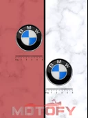 BMW Logo Damla Etiket 5x5cm 2'Li - 1