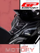 GP Kompozit Honda PCX 125 2021-2024 Uyumlu Tank Pad Gri thumbnail 3