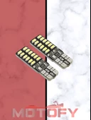 YENİ NESİL CANBUS T10 24 LEDLİ ULTRA PARLAK MOTOSİKLET OTOMOBİL PARK PLAKA AMPÜLÜ (2 ADET) thumbnail 1